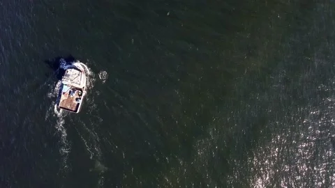 Waves along the Coast - Drone Stock Footage 201186748