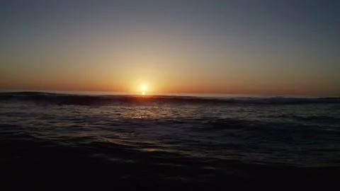 Waves along the Coast - Drone Video stock 201188445