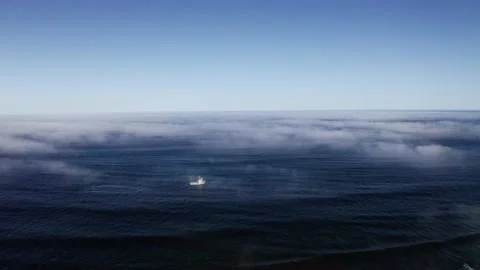 Waves along the Coast - Drone Stock Footage 201207170