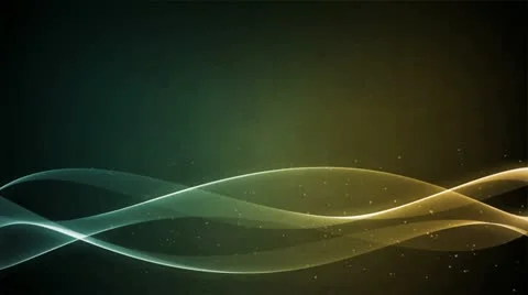 Waves Amber Blue Stock Footage 21225659