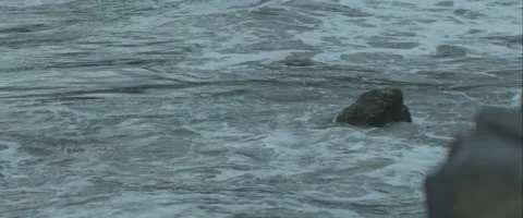 Waves, anamorphic Stock Footage 46038643