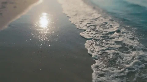 Waves and beach  Video stock 78660360