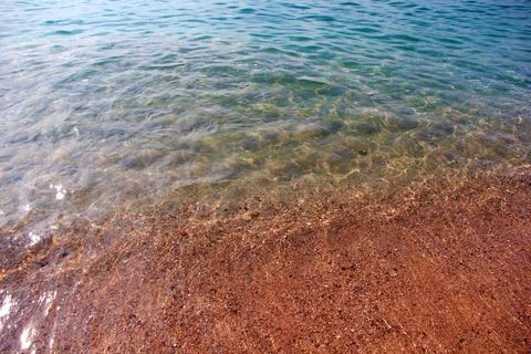 Waves and beach Stock Photos