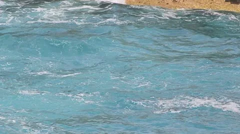 Waves and breakers at the ocean Stock Footage 8950524