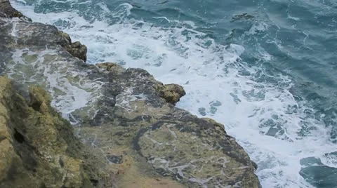 Waves and breakers at the ocean Stock Footage 8952208