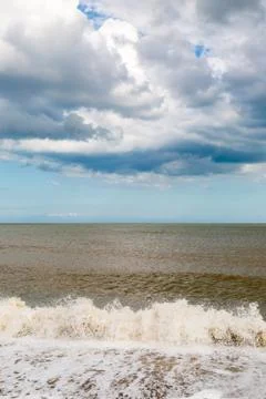 Waves and Clouds Foto stock