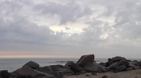 Waves and rocks 2b Stock Footage 24460160