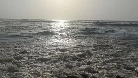 Waves And Rocks And Surf At Ocean Beach Video Video stock 276705676