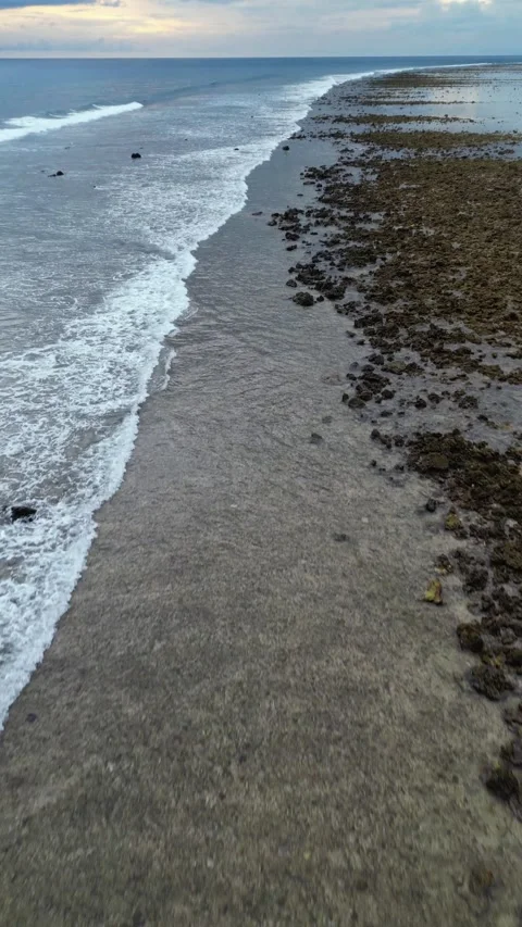 Waves and rocks Stock Footage 240097131