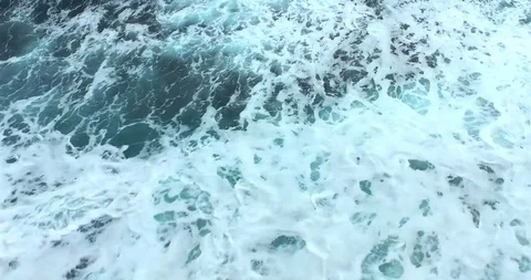 Waves And Rough Sea Stock Footage 108857954