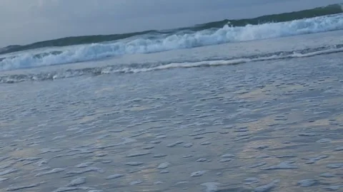 Waves and sand Stock Footage 283417233