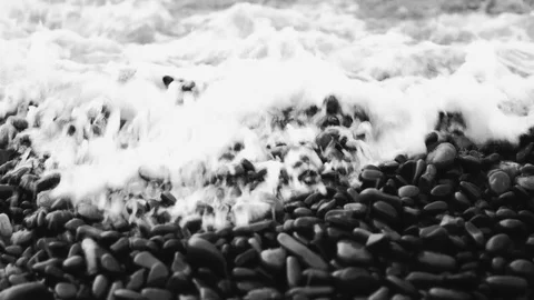 Waves and sea foam Stock Footage 78493268