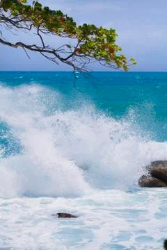 Waves and sea Stock Photos