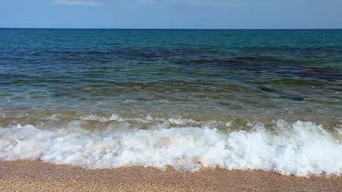 Waves and surf of water Stock Footage 133228186