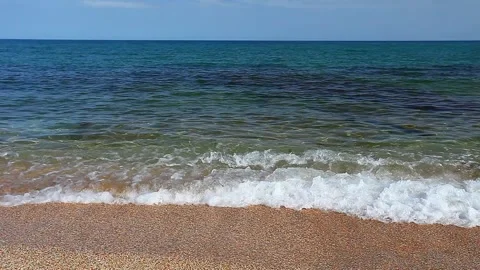 Waves and surf of water Video stock 133405834