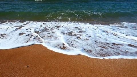 Waves and surf of water 스톡 동영상 133405959