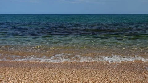 Waves and surf of water 스톡 동영상 134504164