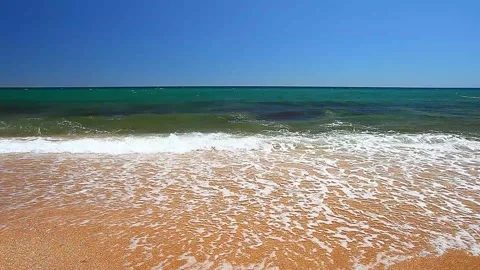 Waves and surf of water 스톡 동영상 134504397