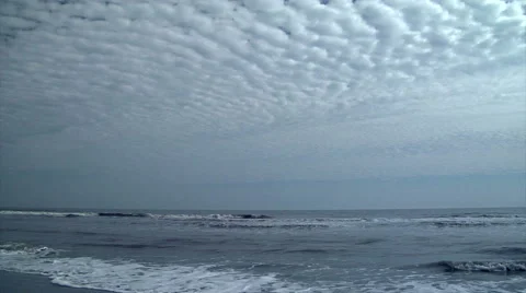 Waves and Waves Stock Footage 54759184