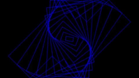 Waves animation 4K HD footage on black background. Stock Footage 276847079