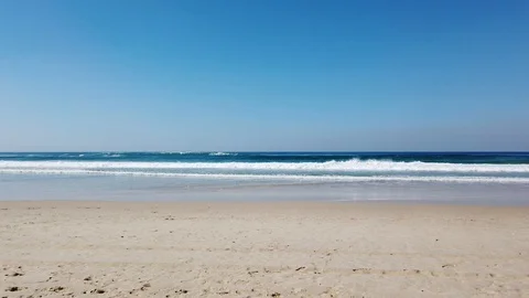 Waves Approaching the Beach Video stock 113119957