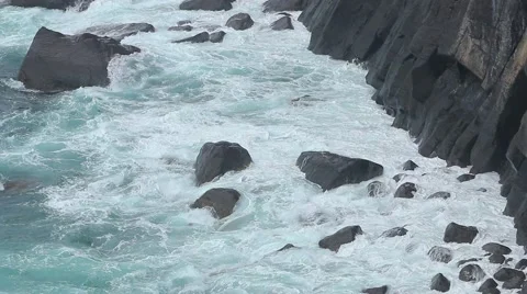 Waves are side effects Stock Footage 49319461