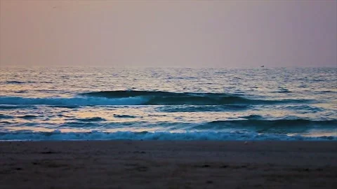 Waves of the atlantic ocean Stock Footage 216796101
