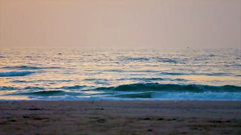Waves of the atlantic ocean Stock Footage 216796256