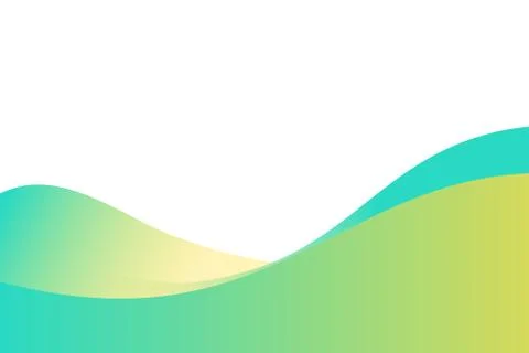 Waves background design vector and colorful background template Stock Illustration