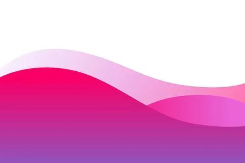 Waves background design vector and colorful background template Stock Illustration