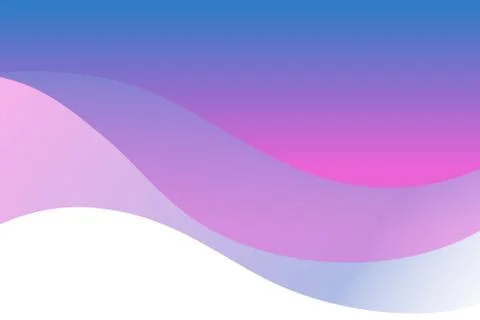 Waves background design vector and colorful background template Stock Illustration