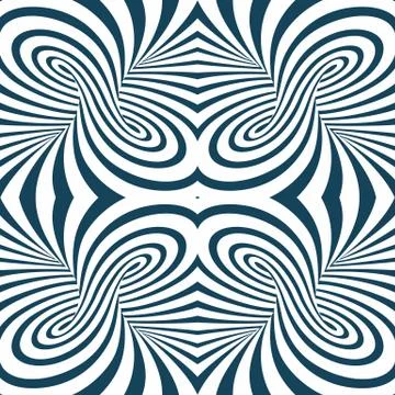 Waves background with distortion effect. Illustrazione stock