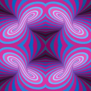 Waves background with distortion effect. Stock Illustration