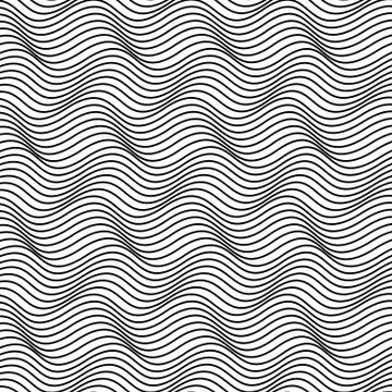 Waves background with distortion effect 库存插图