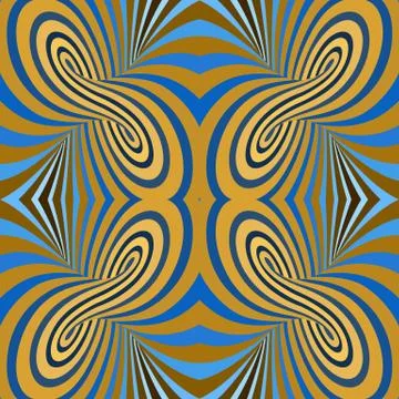 Waves background with distortion effect. Illustrazione stock