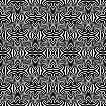 Waves background with distortion effect. Stock Illustration