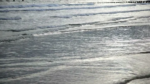 Waves at the beach in 1080p Stock Footage 36460161