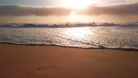 Waves on the beach 11 Stock Footage 121177278