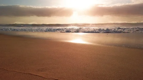 Waves on the beach 13 Stock Footage 121177280
