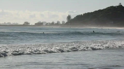 Waves at the beach 2 Stock Footage 805938