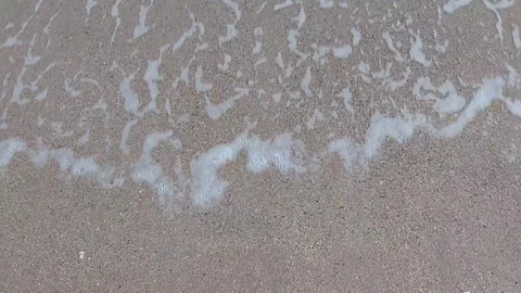 Waves on the beach in Bali Stock Footage 167346373