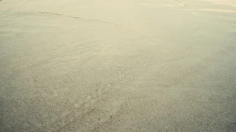 Waves on the beach during sunset Stock Footage 103410568
