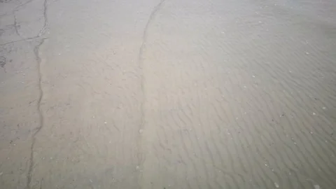 Waves On The Beach At Dusk. Stock Footage 99821084