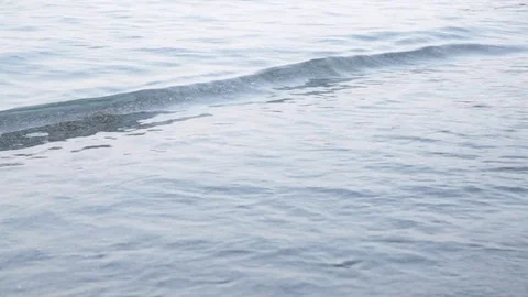 Waves on a beach in Europe Stock Footage 78124669