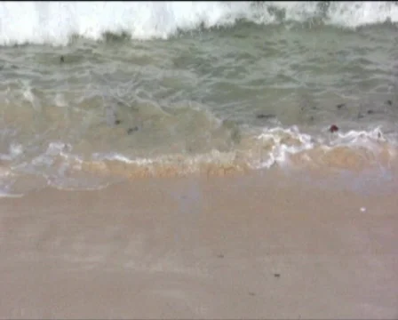 Waves in beach   Stock Footage 549650