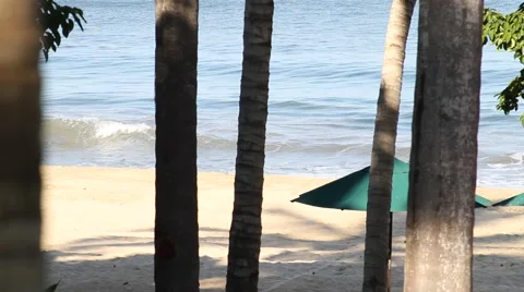 Waves on the beach Stock Footage 947881