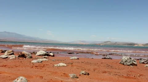 Waves at the beach Video stock 11240190