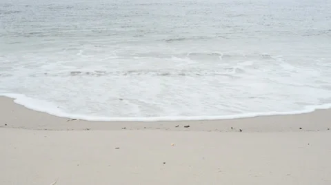 Waves on the beach Stock Footage 33910110