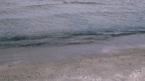 Waves at the beach Stock Footage 37427841