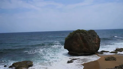 Waves on the Beach Stock Footage 50508059